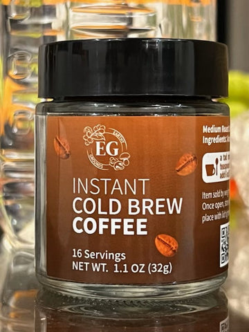 Instant Coffee, Earthy Grounds, Cold Brew, Family Pack - Dozen Jars
