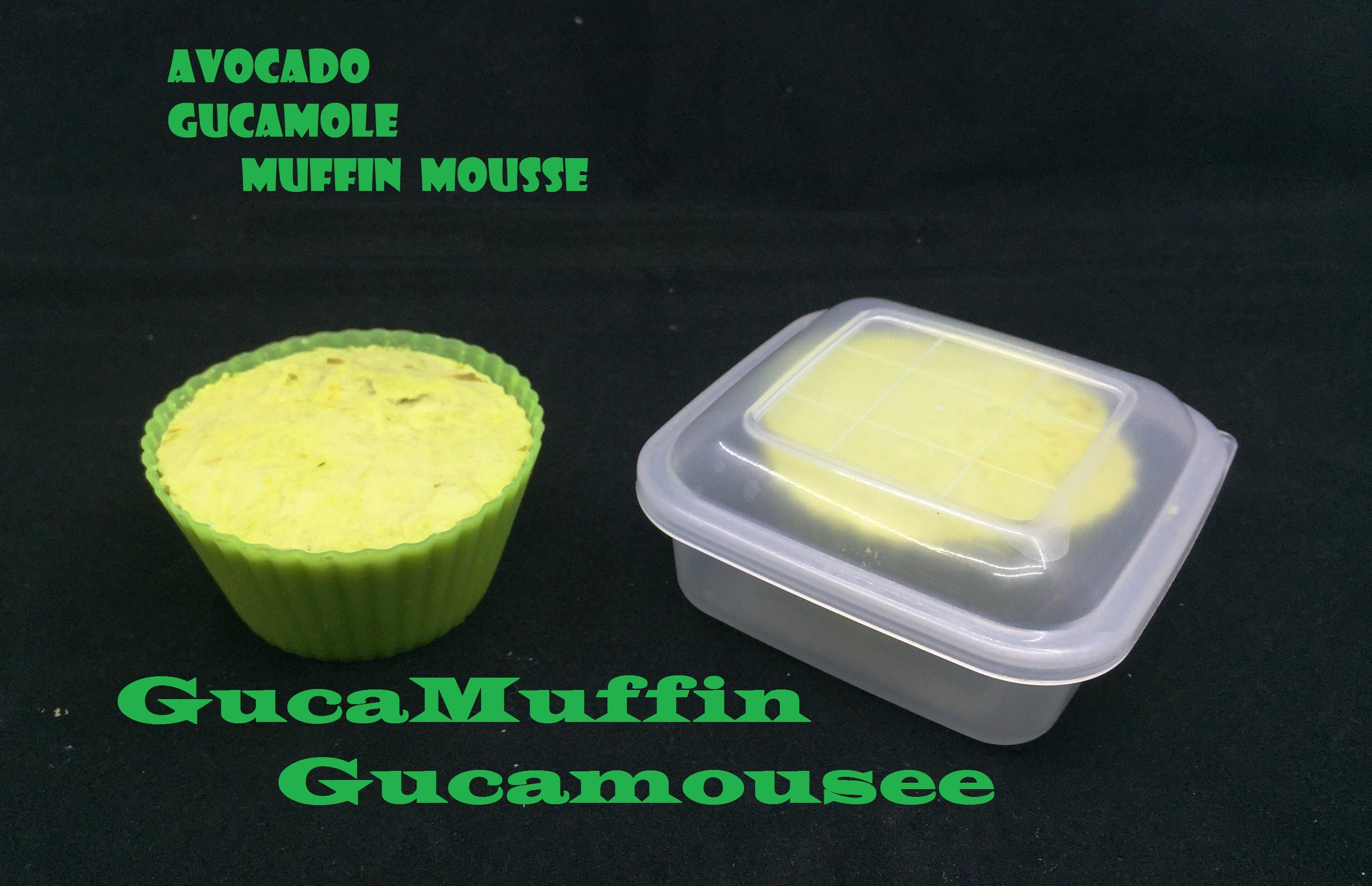 Avocado Gucamole Muffin Mousse
